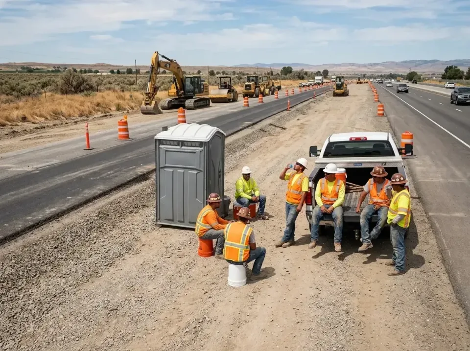 highway-road-construction-crew-007 — frequently asked questions, Porta Potty and Restroom Rentals in Casa Grande, AZ